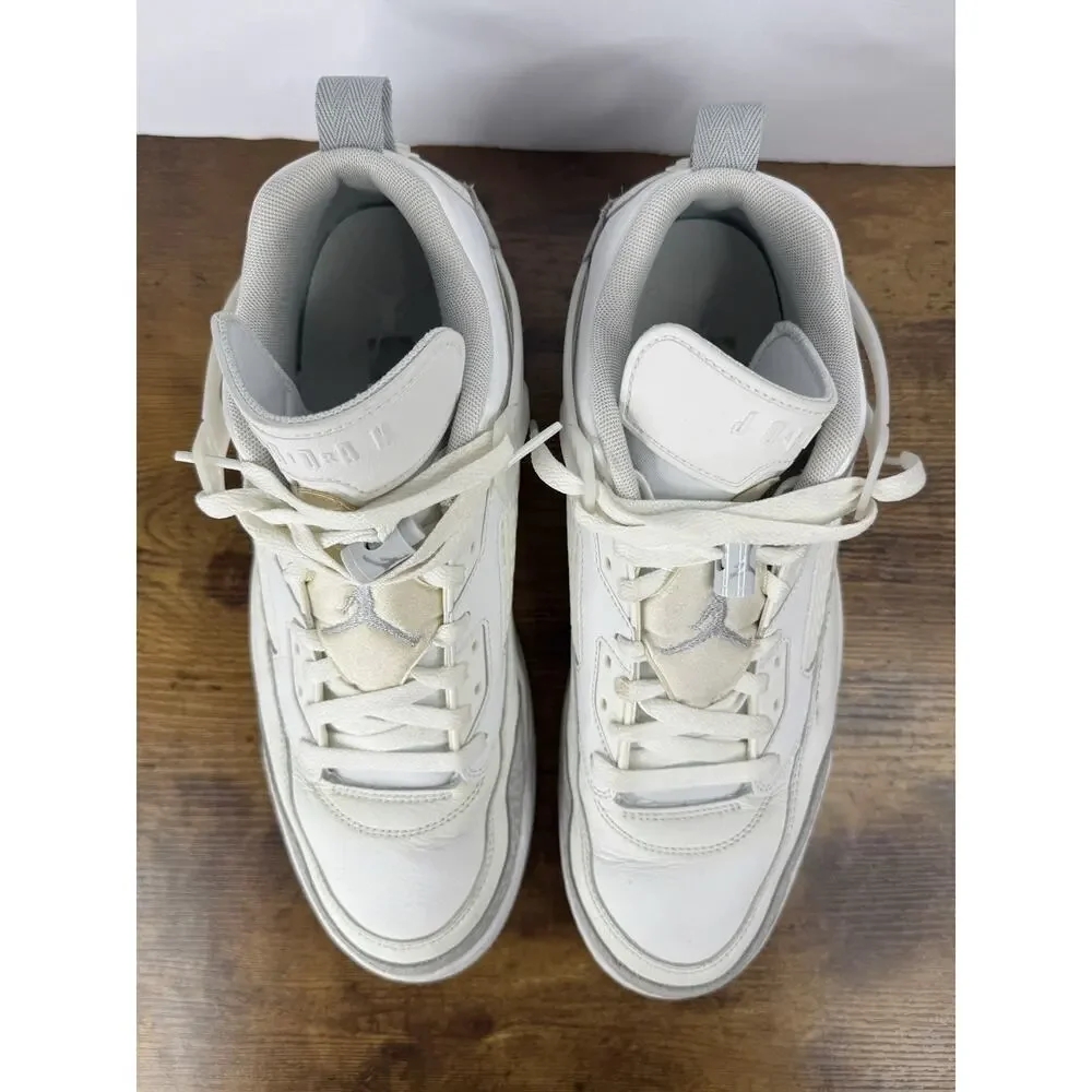 Size 12 - Jordan Spizike Low Summit White Photon Dust